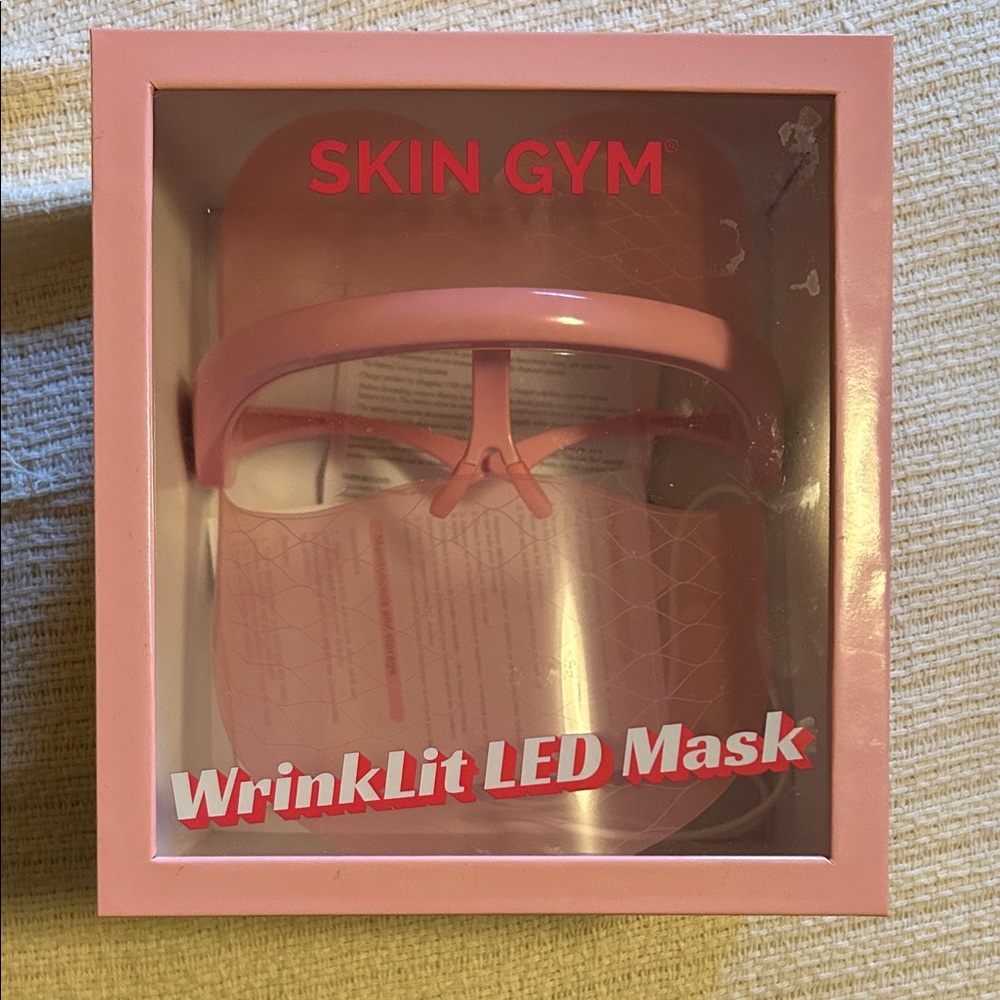 Pink WrinkLit LED Mask